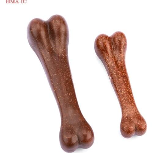 Nearly Indestructible Dog Bone Non-toxic Puppy Toys Small Medium Large Dogs Pet Chew Game Dental Care