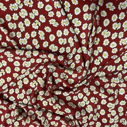 Width 59'' Simple Fashionable High Grade Impervious Printing Chiffon Fabric By The Yard For Dress Pants Material