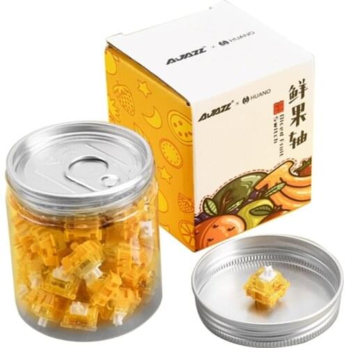 Lubricated Banana Key Switch-Cherry MX is Equivalent to The DIY Replaceable Switch of a Mechanical Gaming Keyboard