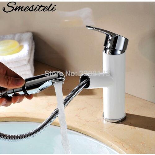 Smesiteli Pull-out Bath Mixers With Shower Head