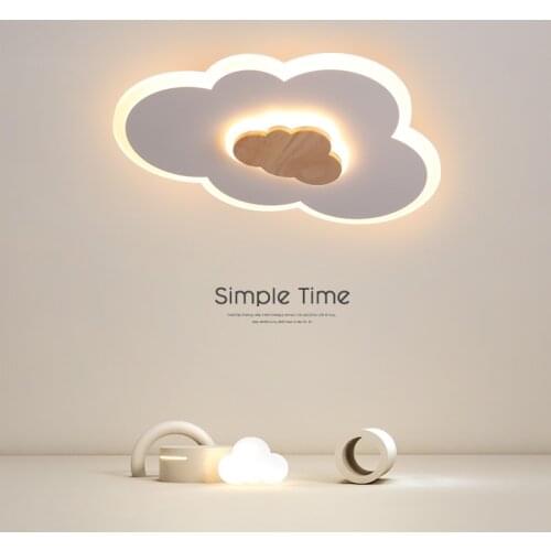 Modern Chandelier Lighting Clouds Shape For Children Room Living Room Bathroom Kitchen Have Three Colors Fashion Home Decoration