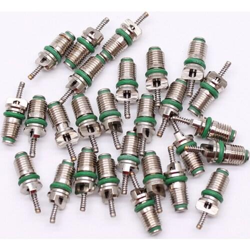 Pressure and corrosion resistance Universal R134a automotive air conditioning valve core needle valve