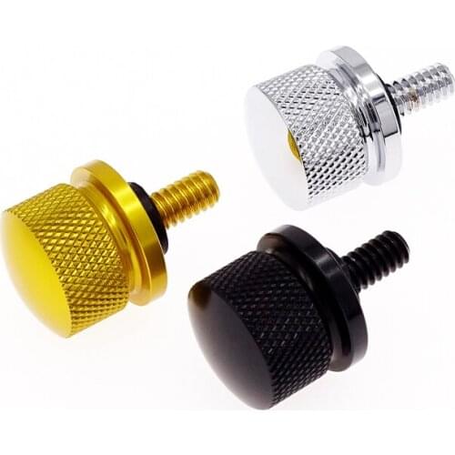 1pc For Harley Touring Dyna Softail Sportster XL Street Bob Road King Aluminum Alloy Rear Fender Passenger Seat Bolt Screw