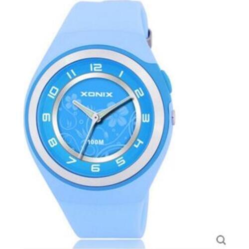 Womens Quartz Watches Led Light Luminous Waterproof 100m Girls Sports watch Swimming