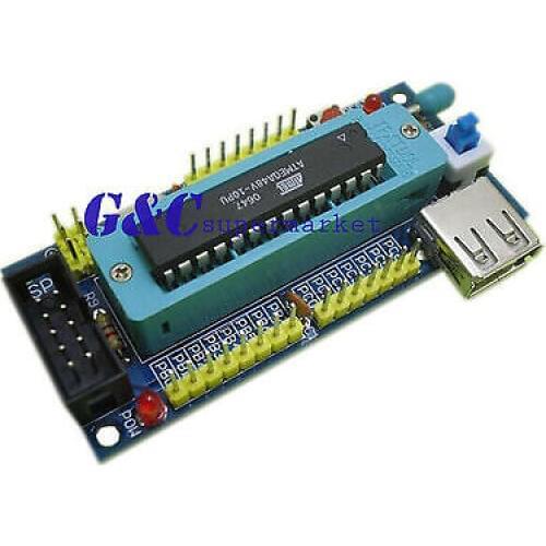 1pcs ATMEGA8 ATMEGA48 ATMEGA88 Development Board AVR (NO Chip) DIY Kit