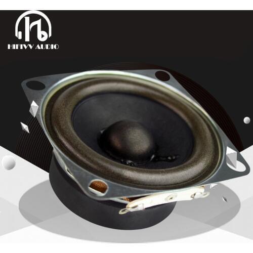 Hifivv audio One Pair 2 inch 4 ohm 5W Full Range Speaker for DIY