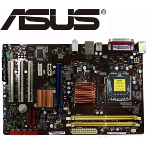 ASUS P5QL SE Motherboard LGA 775 DDR2 8GB For Intel P43 P5QL-SE Desktop Mainboard ATX Systemboard SATA II PCI-E X16 USB2.0 Used
