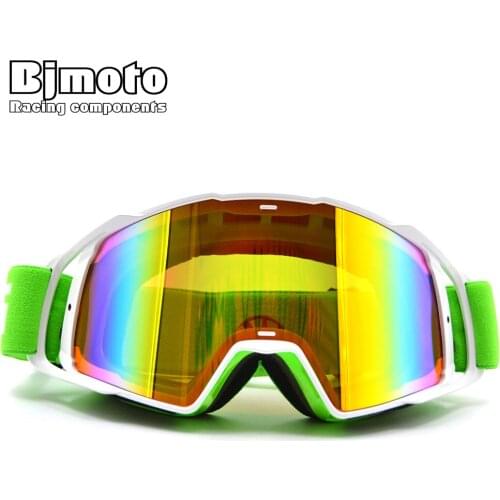BJMOTO Motocross Goggle Motorcycle Shield Visor Glasses Dust-proof Motos Gafas Casque Ski Goggles For Dirt Bike Helmet