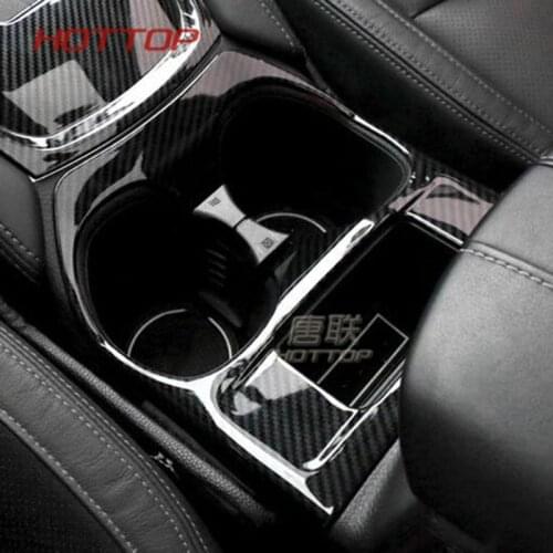 Water Cup Holder Cover Frame Trim Decoration For Nissan X-Trail X Trail T32 2014 2015 2016 2017 2018 Stainless Steel Stickers