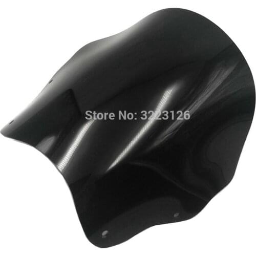 Double Bubble Motorcycle Windshield WindScreen Wind Shiel Front Glass for Yamaha V-MAX VMAX 1200 VMAX1200 1985-2007