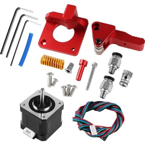 Aluminium CR-10S PRO Ender-3 Btech Double Gear pulley extruder+42 stepper motor Upgrade for CR-10 ender-5 Tornado DIY 3d printer