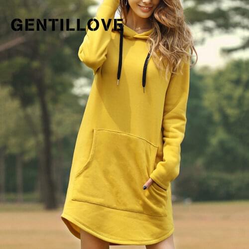 GENTILLOVE Womens Long Hoodies
