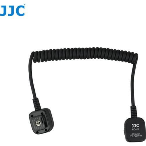 JJC 1.3m TTL Off Camera Flash Cords Hot Shoe Sync Remote Cable for SAMSUNG NX Mirrorless Cameras NX/NX11/NX20/NX1100/NX1000