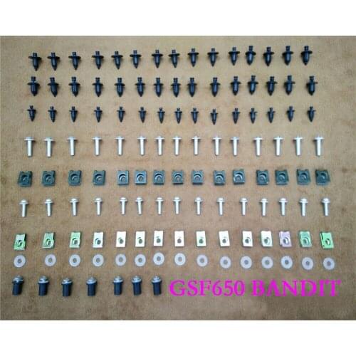 Fairing Bodywork Kit Bolts Screws For Fit For GSF650 BANDIT 2007