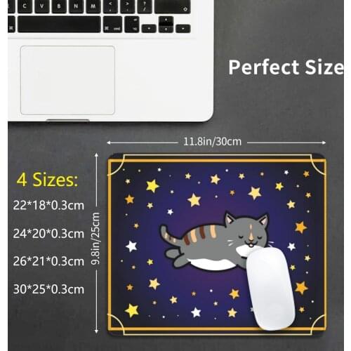 Calico Cute Kawaii Cat In Space , Galaxy Cat , Tortoise Shell Cat Mouse Pad DIY Print Cushion Cat Cats Cat