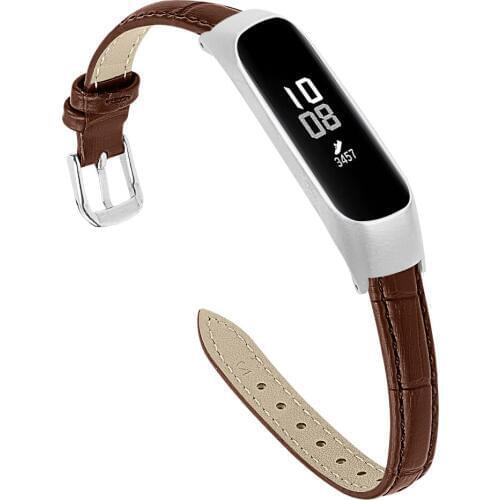 Leather wrist strap for Samsung galaxy fit e Smart Watch Strap Bracelet Accessories Watch band For Samsung Galaxy Fit-e SM-R375