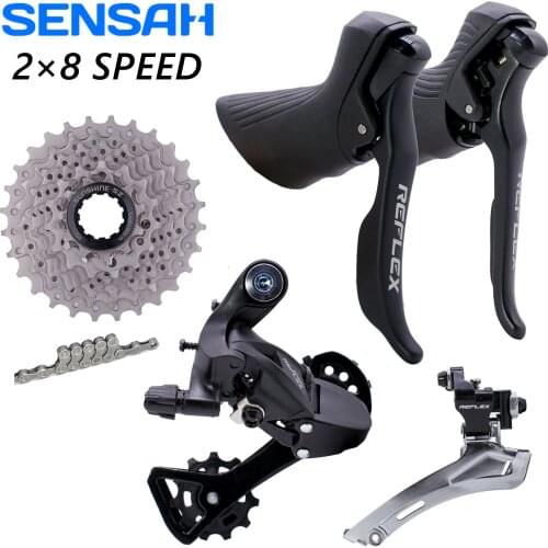 SENSAH Groupset REFLEX 2x8 Speed Road Bike Shifter Brake Lever Bicycle Derailleurs Cassette Chain Sora Tiagra EMPIRE 4700