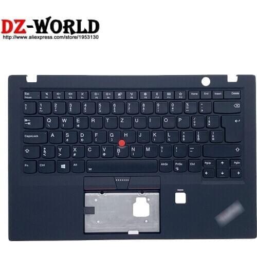 New Original Palmrest Upper Case With SK Slovak Backlit Keyboard for Lenovo Thinkpad X1 Carbon 5th Gen Laptop C Cover 01LX530