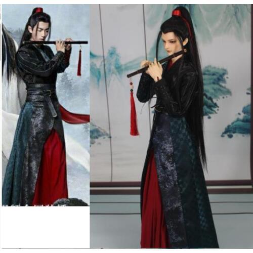 The Untamed Wei Wuxian Xiao Zhan BJD Doll Clothes Shooting Journey Custom Made 70cm 1/3 Male Boy bjd Chinese Ancient Costume