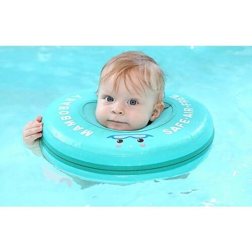 Solid Non-inflatable Baby Infant Swim Floating Neck Ring Swimming Float For Accessories Baby Swimming Pool Toys Swim Trainer