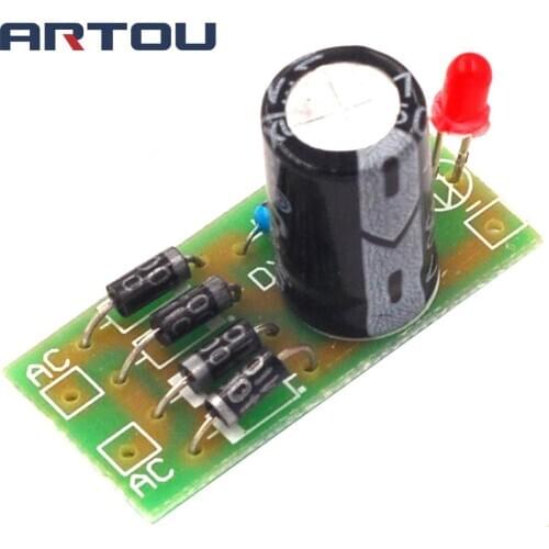 AC to DC Power Conversion Module 1N4007 Full Bridge Rectifier Filter 12V 1A AC DC Converter