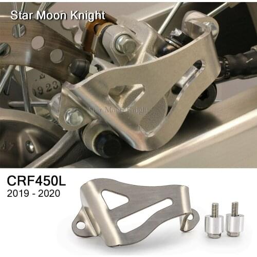 Fit For HONDA CRF450L CRF 450 L CRF 450L 2019 - 2020 Motorcycle Accessories Rear Brake Caliper Cover Guard Protector Protection