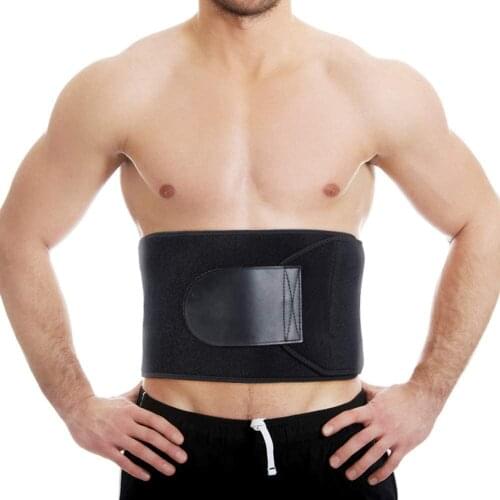 Waist Trimmer Belt for Men & Women Adjustable Workout Ab Trainer Belt Abdomen Slimming Belt Corset Body Shaper