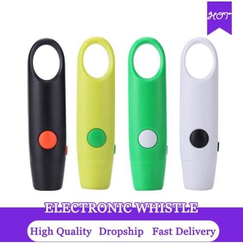 Practical Electronic Electric Whistle Referee Tones Outdoor Survival Football Basketball Game Cheerleading Whistle