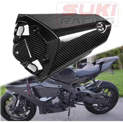 Carbon Fiber For YAMAHA YZF R1 R1M 2015 2016 2017 2018 Motorcycle Seat Cowl Rear Seat Cover Fairing Protective Guard Cover
