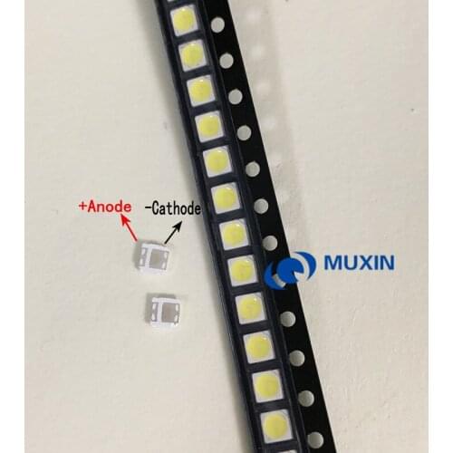 100PCS Lextar LED Backlight TV High Power LED DOUBLE CHIPS 1W 3V 3030 Cool white PT30A66 TV Application
