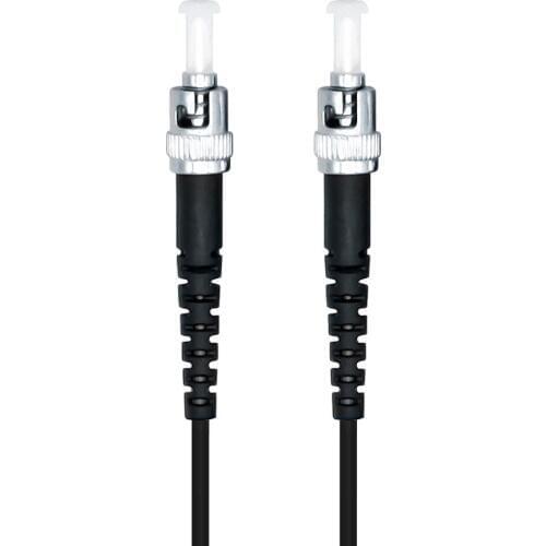 492FT Outdoor Armored 150Meters ST-ST Simplex 9/125 ST/UPC Singlemode Fiber Optic Cable Patch Cord Jumper ST to ST ST/PC-ST/PC