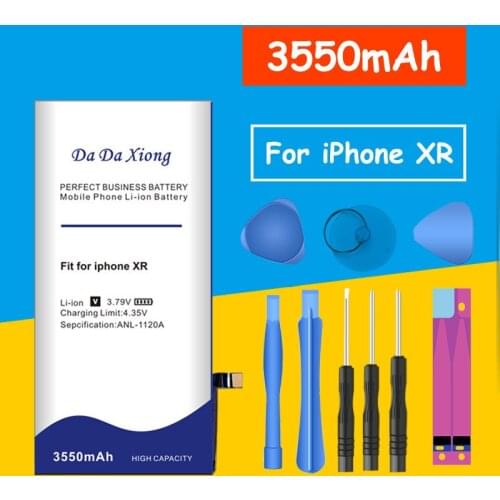 3550mAh High Capacity Battery for iPhone XR High Quality Replacement Battery + Free Tools