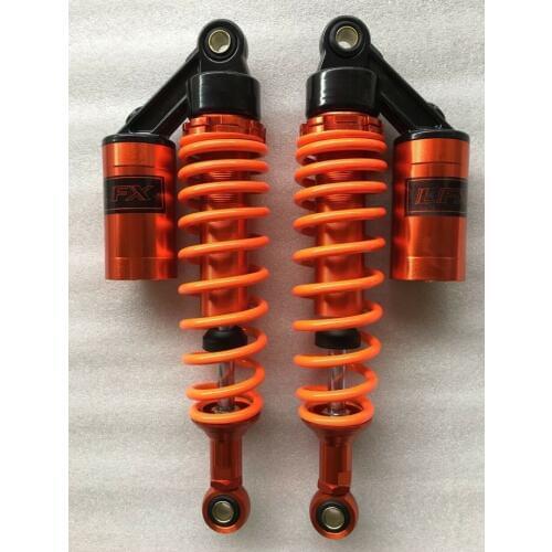 2pieces Universal 12.5 "320mm Motorcycle Rear Shock Absorber Suspension For Yamaha Motor Scooter ATV Quad Orange
