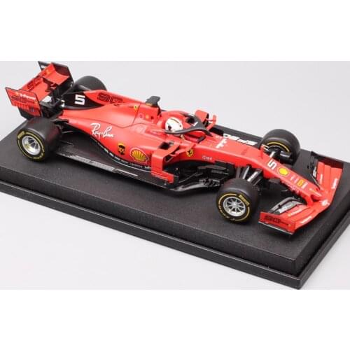 1/18 Scale large BBurago Formula racing dirver 2019 SF90 No.16 Charles Leclerc No.5 Sebastian Diecasts & Toy Vehicles model car