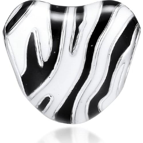 CKK Bead Charm Sterling Silver 925 Charms Jewelry Original Wild Stripes Beads Fits Pandora Bracelet Jewelry Making kralen