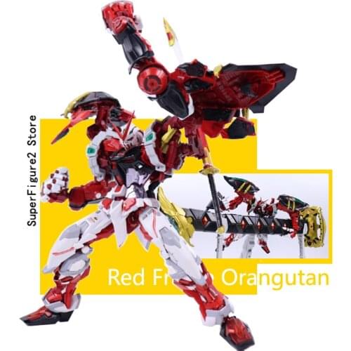 D A B A N MG 1/100 Gun dam Astray Red Frame Orangutan Arm Great Sword Handle Assemble Model Kits Action Figures Plastic Model