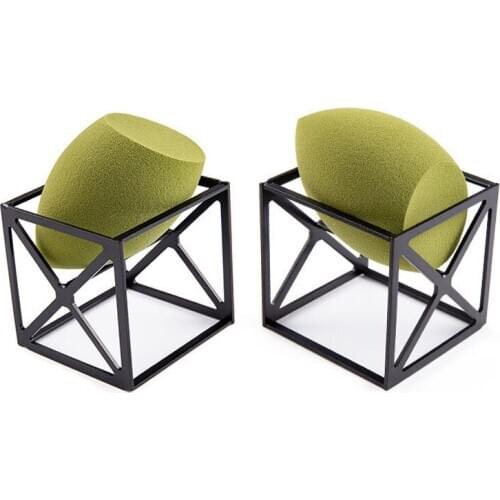 1PC Makeup Sponge Holder Makeup Puff Rack Blender Storage Rack Sponge Drying Stand Holder Makeup Brushes Puff Drying Tool FY21-3