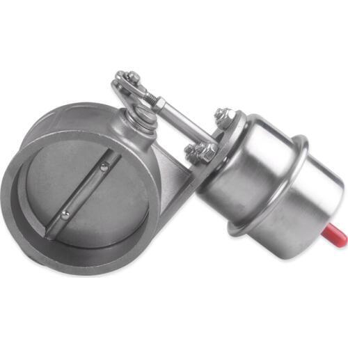 2.5'' Exhaust Control Valve Vacuum Actuator Closed Style Open Style Cutout Downpipe Car Accessories