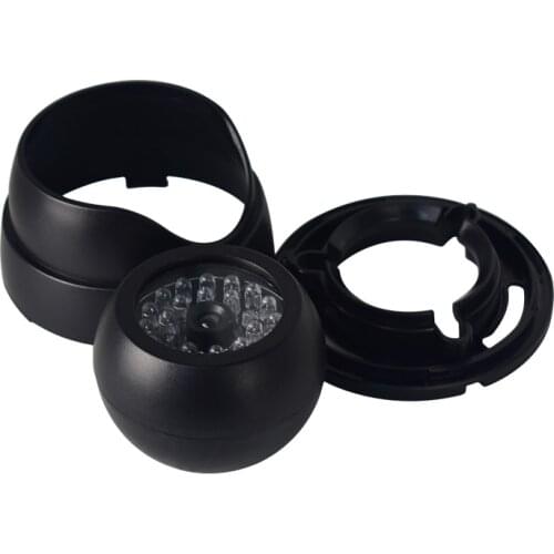 Dummy Camera CCTV Security Surveillance Dome Cam Fake IR LED Light Outdoor UK