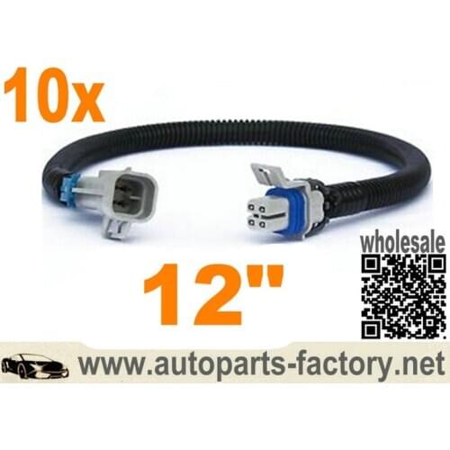 Oxygen O2 Sensor Header Extension Harness for GM LS1 LS2 GTO SQUARE GRAY for GTO CTS-V