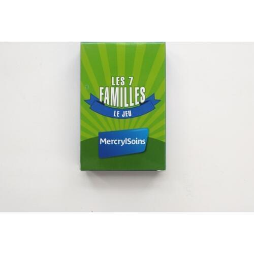 New 7 Family Poker Cards Early Childhood Puzzle Game Cards Board Games Chess French 7 Family Board Games