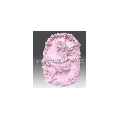 New Swing Angel Silicone Handmade Soap Mold Crafts Mold Sugarcraft FM282