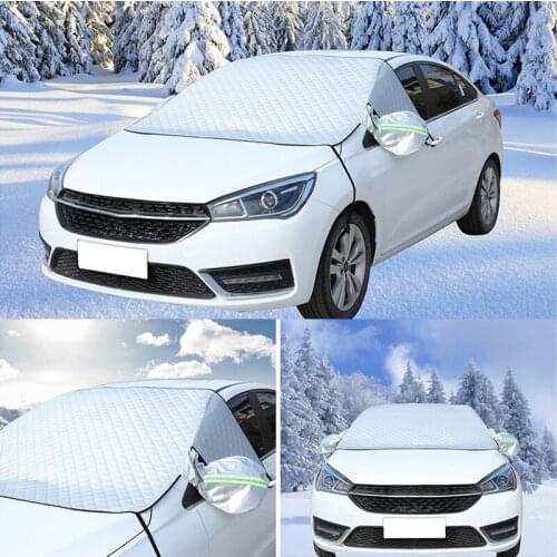 New Universal Car Snow Shield Sunshield for Front Windshield Car Cover Frost Dust Waterproof Protection Exterior Protector