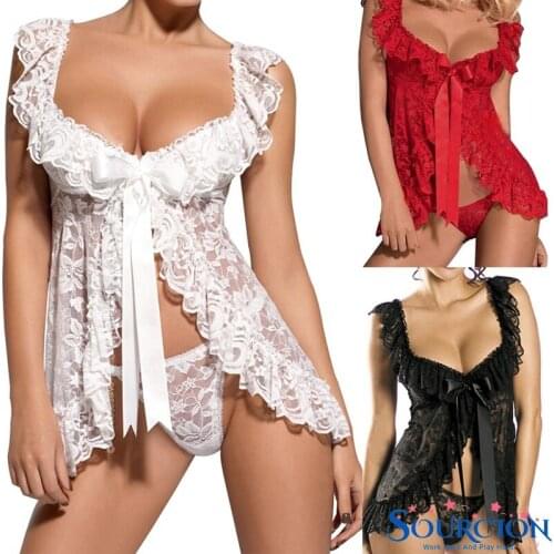 SWT Sexy Lingerie Sex Erotic Underwear Babydoll Sexy Panties Women Costumes G-string Set Porno Sex Adult Clothes Female