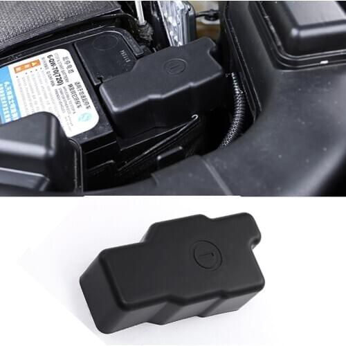 Car Engine Battery Protection Dust Cover for Renault Koleos 2017 2018 2019 Negative Protective Carstyling Accessories