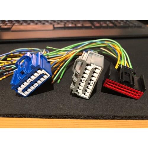 1pc for Ford Focus new Mondeo Edge for SONY DSP power amplifier 3pin plug connector cable wire