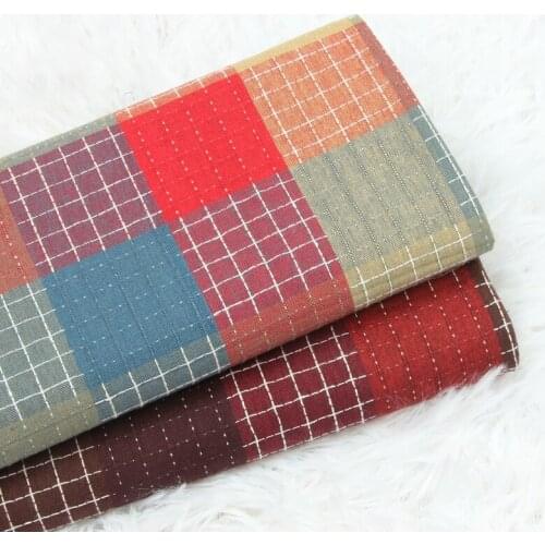 45*110cm Cotton Ethnic Style Sub-printed Fabric Sewing Material Quilting Patchwork Needlework DIY Handmade Cloth Bag