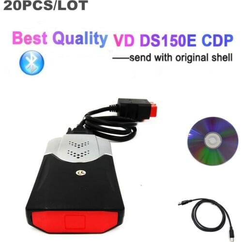 Vd tcs cdp pro 2016.0 with keygen for delphis vd ds150e cdp bluetooth car truck obdii obd2 Scanner 20pcs/lot by DHL ship