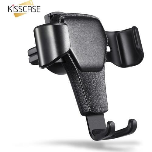 KISSCASE Gravity Car Phone Holder For Redmi Note 7 5 4 Mi9 Mi8 Air Vent Mount Phone Holder Stand For Samsung S10 Plus S10e S10