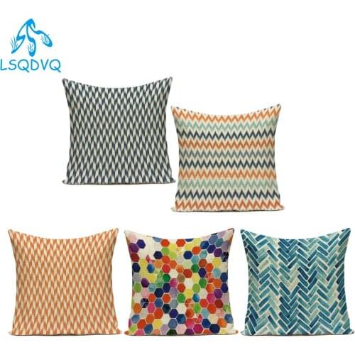 Nordic Style Decorative Throw Pillows Case African Style Geometric Farmhouse Home Decor Elephant Cushion Cover for Sofa Car Home